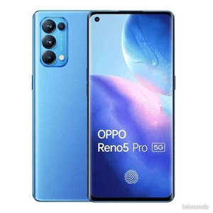 Smartphone Oppo Reno5 Reno 5 Pro Plus Bleu 4G 5G 256go 12go RAM Mobile Dual Sim - Photo 1/1