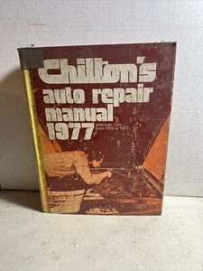 Chilton 1977 manual de reparación de automóviles 1970-1977 American Cars - 6499 - Imagen 1 de 12