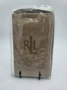 NEW NIP Ralph Lauren Suite King Pillow Sham Tan Camel 100% Cotton - Picture 1 of 4