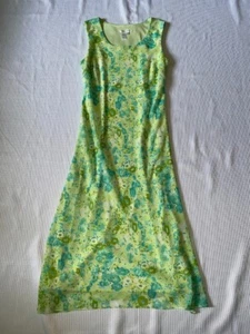 Coldwater Creek, Damen Kleid, ärmellos, geblümt, zierlich, Größe 14P. - Bild 1 von 3