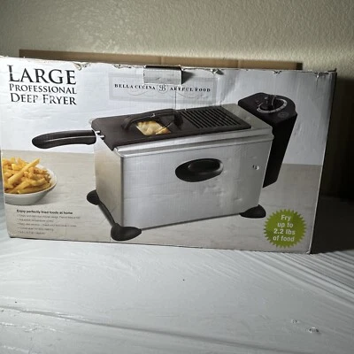 Bella Cucina 13401 3.5L 升 不锈钢 油炸锅 全新 — 第 1/4 张图片