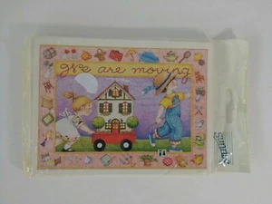 Mary Engelbreit We Are Moving Cards Pack de 8 Nuevo Stock Antiguo 1993 - Imagen 1 de 2