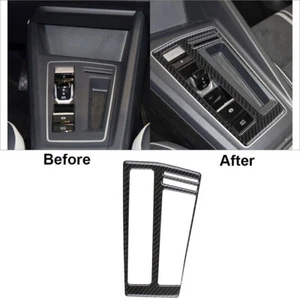 For VW Golf 8 MK8 GTI 2021 Carbon Fiber Gear Shift Panel Cover Trim Decor New - Picture 1 of 6