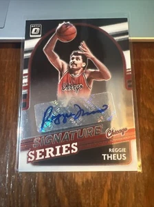 Reggie Theus 2021-22 Panini Donruss Optic Signature Series Card Auto #SS-RTH - Bild 1 von 7