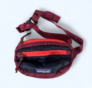 PATAGONIA lightweight travel mini hip bag navy PINK Casual OUTDOOR - Picture 1 of 4