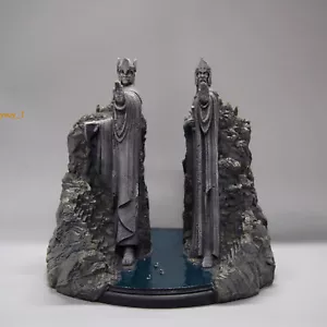 The Lord of the Rings The Argonath Gates of Gondor Scene Model Statue 34cm Decor - Picture 1 of 24