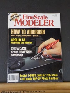 FineScale Modeler 1996 February How to airbrush Great White battleship Apollo 13 - Imagen 1 de 3