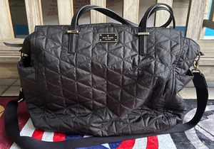 Authentic Kate Spade Large Black Diaper Bag - Picture 1 of 4