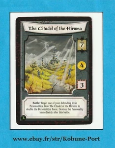 The Citadel of the Hiruma Mon Back Promo Jade Honor Bound L5R CCG Five Rings - Bild 1 von 2