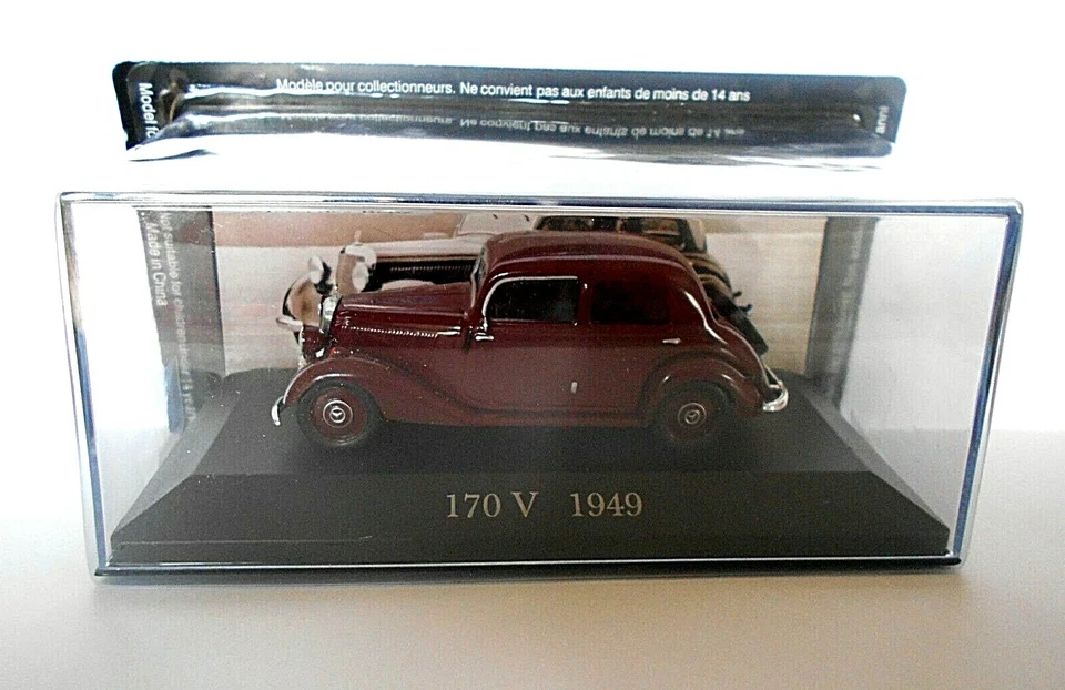 DIE CAST 170 V - 1949 -  MERCEDES- BENZ SCALA 1/43 #26 - Immagine 1 di 1