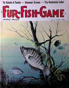 Vintage Fur Fish Game Harding's Magazine July 1972 - Picture 1 of 2