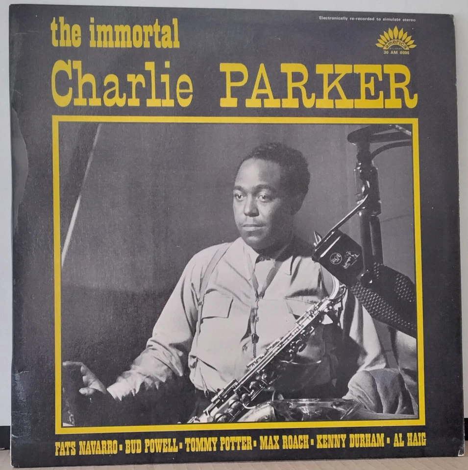 CHARLIE PARKER - The Immortal Charlie Parker AMERICA RECORDS 30 AM 6096 FRANCELP - Image 1 of 3