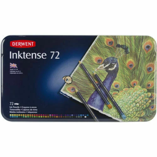 Derwent Inktense 4mm 72- Pencil Metal Tin (2301843)