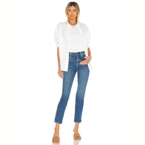 NEW Frame Denim Size 29 Women's Le Sylvie Slender Straight - Golden Road - Picture 1 of 6