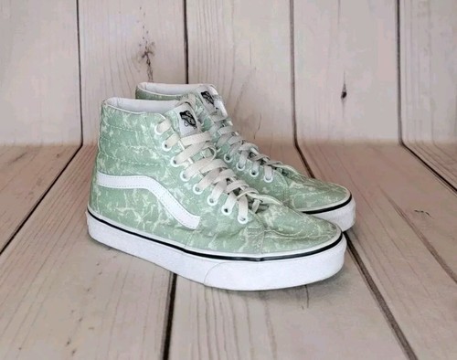 Sneakers casual VANS Sk8 Hi verde ultramarino da donna taglia 7 5