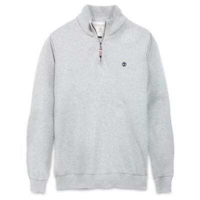 Timberland XL 1/2 Jersey Cremallera Gris TD110 II 10 - Imagen 1 de 3