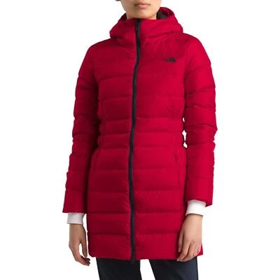 Parka acolchada con capucha para mujer The North Face Gotham II Heatseeker roja XS NUEVA CON ETIQUETAS, $249 Foto 1 de 4