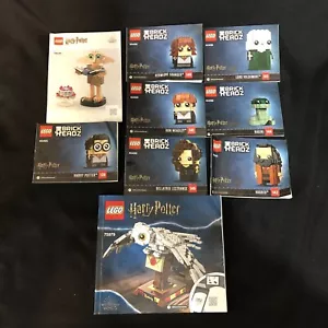 LEGO Harry Potter Manual Instructions Lot Of 9 - See description For Set Numbers - Picture 1 of 5
