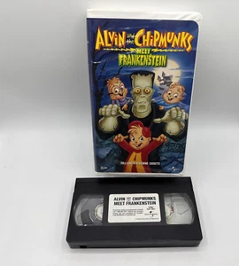 Alvin And The Chipmunks Meet Frankenstein VHS Screener PROMO Demo Tape - Picture 1 of 5