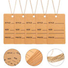  200 Pcs Clothing Tags for Pricing Handwritten Price Labels Jewelry
