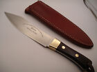 BARK RIVER 2014 SPECIAL EDITION HUDSON BAY CAMP KNIFE WITH LEATHER SHEATH