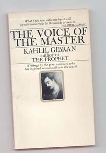 Vtg Paperback The Voice Of The Master by Gibran 1965 - Bild 1 von 3