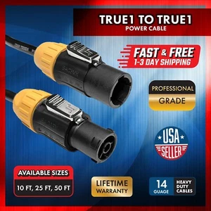 PowerCON True1 to PowerCON True1 Heavy Duty 14 Gauge Pro Cable - Picture 1 of 6
