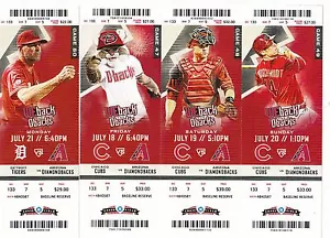 2014 ARIZONA DIAMONDBACKS PICK YOUR GAME GOLDSCHMIDT HR TICKET STUB MANY DATES - Picture 1 of 7