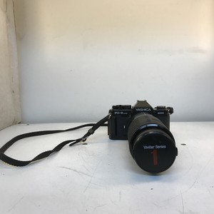 Yashica FX-3 Super 2000 35mm SLR Film Camera Japan Hoy HMC vivitar series 1