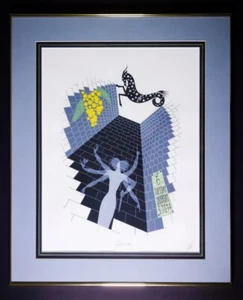 Rare Original Art Deco Serigraph by Erte (Romain De Tirtoff) "Capricorn" 1982 - Picture 1 of 10