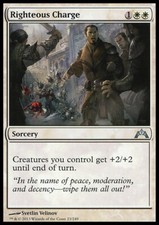 Magic the Gathering MTG Righteous Charge (23) Gatecrash   LP