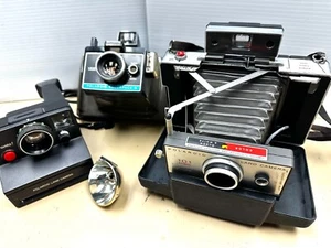 Vintage Lot of Polaroid Land Camera's Model 101 Automatic Pronto & Colorpack II - Picture 1 of 24