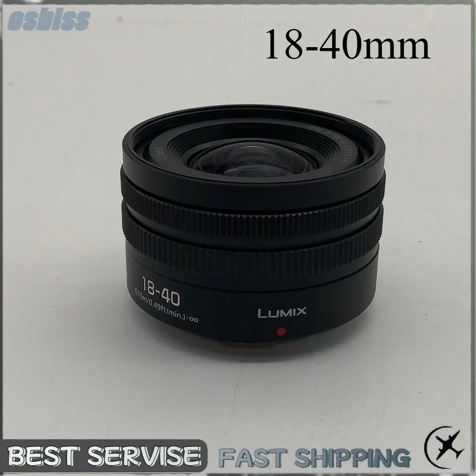 For Leica L-Mount Camera PANASONIC Lumix S 18-40mm F4.5-6.3 S-R1840 Zoom Lens - Image 1 of 4