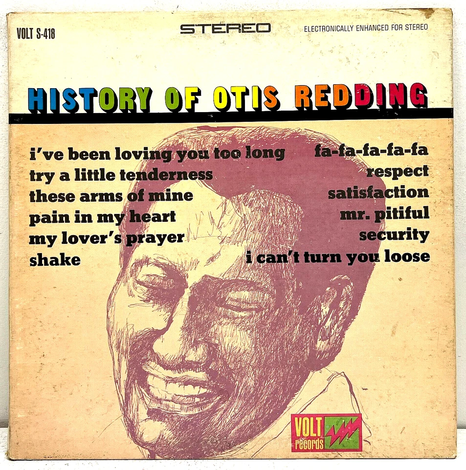 Otis Redding History Of 1967 Vinyl Volt Records 1st Press - Image 1 of 4