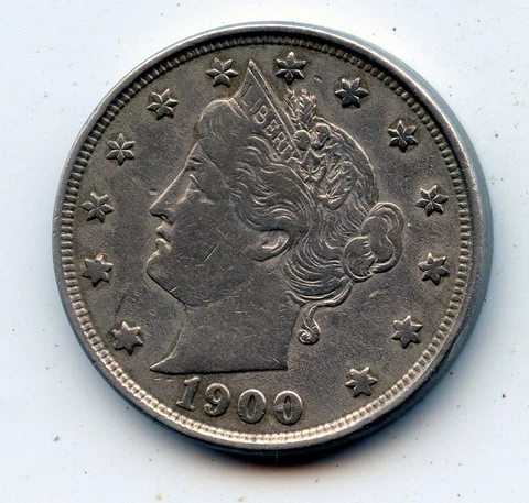 1900-p Liberty head Nickel (SEE PROMOTION) Cover