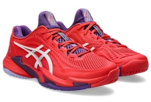 ASICS COURT FF 3 NOVAK DJOKOVIC model Classic Red/White Tennis shoes US 6.5-12.5 - Picture 1 of 8