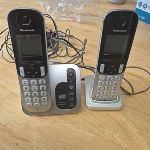 Panasonic KX-TGC223E Digital Cordless Answering System with Handset Pair Silver - Picture 1 of 11