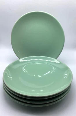 IKEA Salad Plates 8.25"  Light Green 15199, Ceramic/ Stoneware, Set of 5 - Image 1 of 3