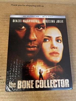 The Bone Collector 4K UHD Blu Ray NEW & SEALED With Slipcase Denzel Washington - Image 1 of 3