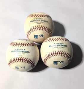 RAWLINGS MLB BASEBALL OMLB BUD SELIG COMMISSIONER GEBRAUCHT BALL LOT (3) - Bild 1 von 6