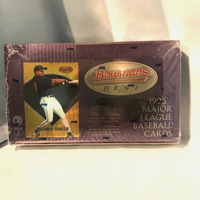 Bowman's Best Baseball Cera Box Hobby 1996 sellado de fábrica paquete de 24 $249,99 Foto 1 de 4