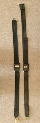 1966-1967 GM A-Body BN-4000 Black Seat Belt Lot Chevelle Skylark Cutlass GTO 442 - Image 1 of 4