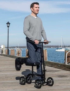 Drive Medical Steerable Folding Knee Walker /Scooter - Model: RTL799 - Mint! - Picture 1 of 8