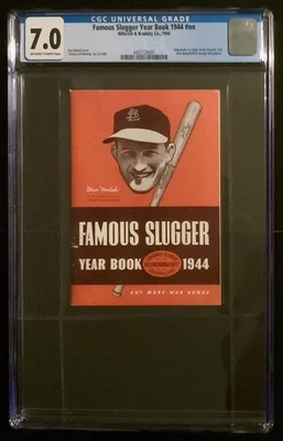 Famous Slugger Anuario Stan Musial 1944 CGC 7,0 POP 1, grado más alto Foto 1 de 2