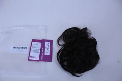 Hausre Fashion cabelo ondulado encaracolado sintético marrom escuro médio W01-6 - Imagem 1 de 4