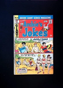 Archie's Jokes #211, revista Archie Giant Series, 1973 ABC Bikini Babes - Imagen 1 de 6
