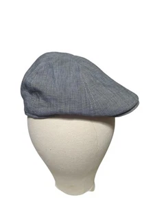 Gottmann Flat Cap Newsboy Size Medium 57 Linen UPF 40+ Lined NEW - Picture 1 of 7