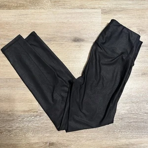 Mono B Foil Highwaist Women's Leggings Size Medium Black - Picture 1 of 4