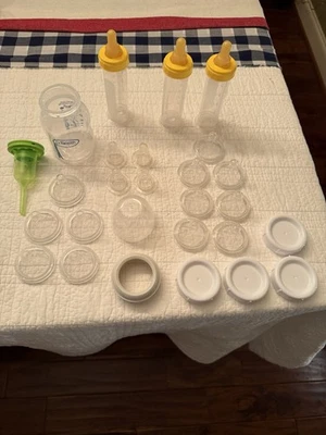 Lote de 16 pezones Dr. Brown’s (P y 1), tapas de viaje, biberón, tapa y tapa y surtido Foto 1 de 4