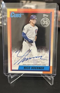 2025 Topps Nico Hoerner 90a-nh IV Cubs On Card Auto Autograph Variation 3/10 - Picture 1 of 2